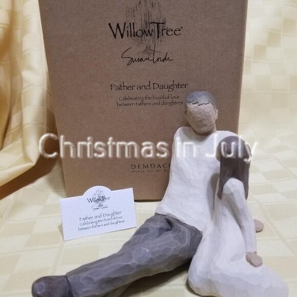Willow Tree Susan Lordi Father and Daughter Figurine #26031 - Picture 1 of 2